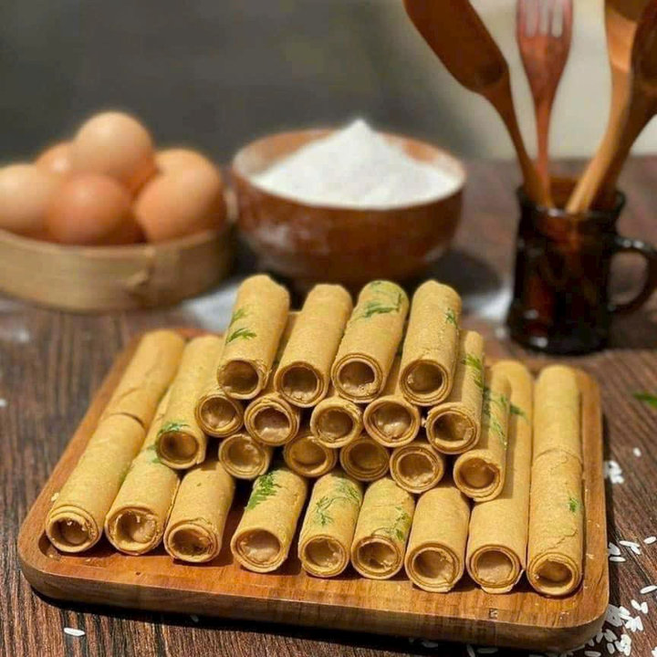 Bánh Ống Ngò Nhân Bơ Đậu Phộng 500g - Winnie House