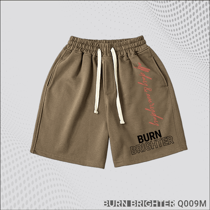 Alternative view of Quần Short Unisex Q009 - Burn Brighter