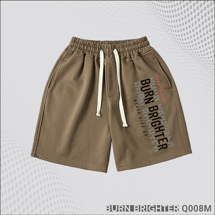 Alternative view of Quần Short Unisex Q008 - Burn Brighter