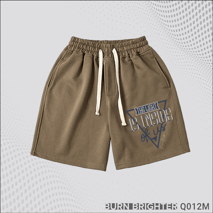 Alternative view of Quần Short Unisex Q012 - Burn Brighter