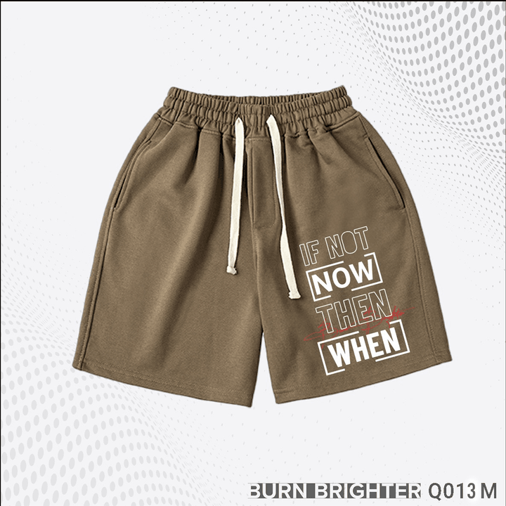 Alternative view of Quần Short Unisex Q013 - Burn Brighter