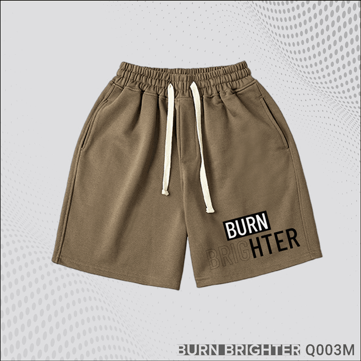 Alternative view of Quần Short Unisex Q003 - Burn Brighter