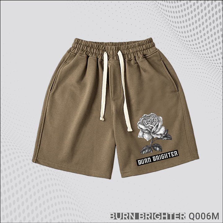 Alternative view of Quần Short Unisex Q006 - Burn Brighter