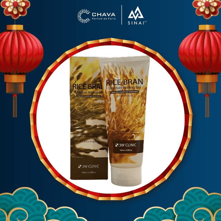 Gel Tẩy Tế Bào Chết Chiết Xuất Gạo 180ml - 3w Clinic