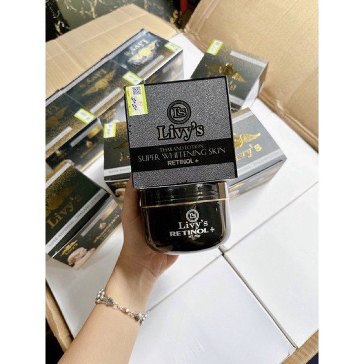 Kem Body Livy's Retinol Hộp 250gr Chống Nắng Spf45+++ - Gdn