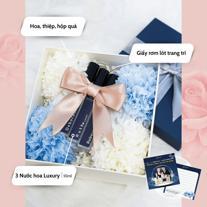 Alternative view of [combo Quà Tặng] 3 Nước Hoa Chava Luxury 10ml - Chava