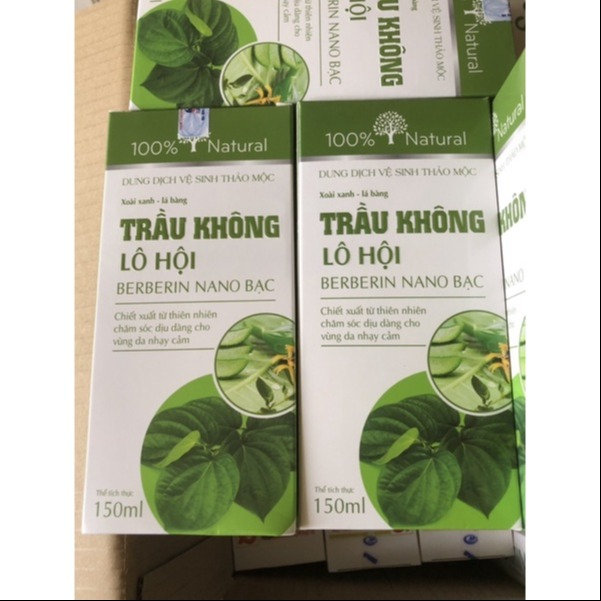 Alternative view of Dung Dịch Vệ Sinh Phụ Nữ Lá Trầu Không Lô Hội 150ml - Gdn