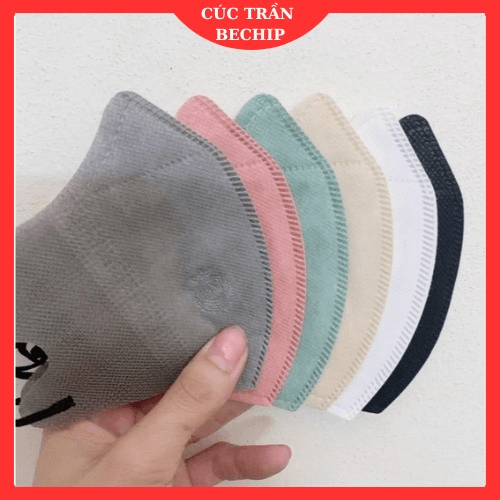 Combo 500 Cái Khẩu Trang 5d Duy Khánh Kháng Khuẩn, Ngừa Bụi Mịn Nhiều Màu Túi Zip Ctb153 – Bechip