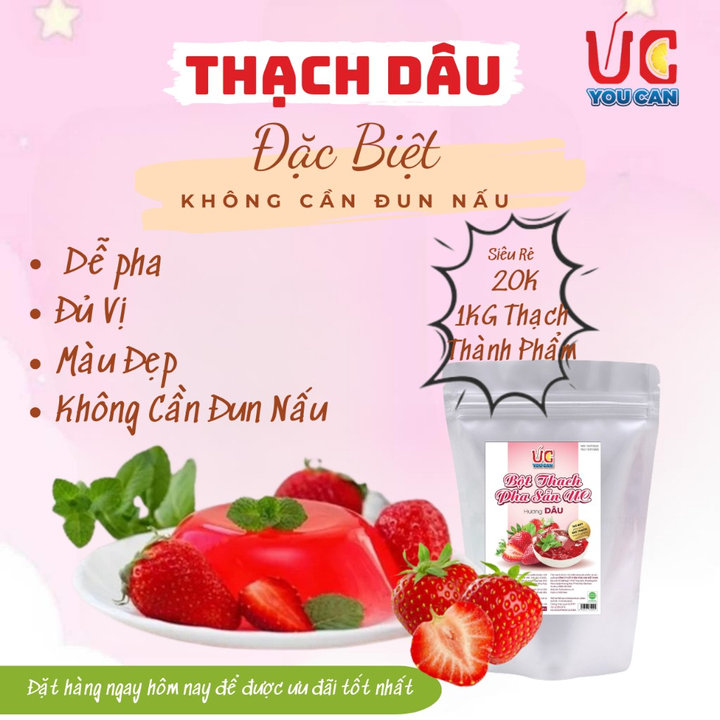 Alternative view of [túi 500g] Bột Thạch Pha Sẵn 5 Vị Tiện Lợi, Thơm Ngon, Dễ Pha U001 - Lady's Passion