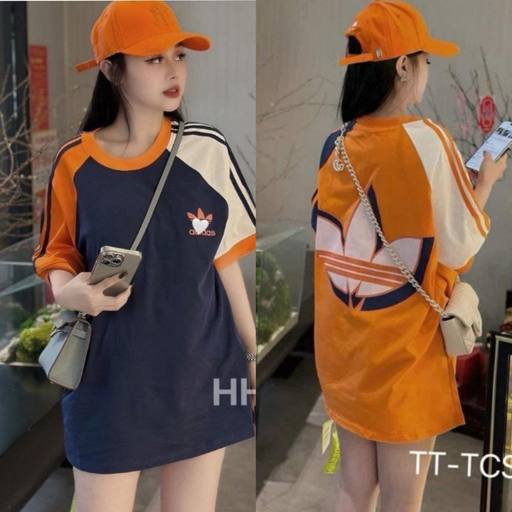 Áo Thun Form Rộng Tay Lỡ Nam Nữ Unisex Adidas Hót Nhất Hiện Nay - A Di Đát