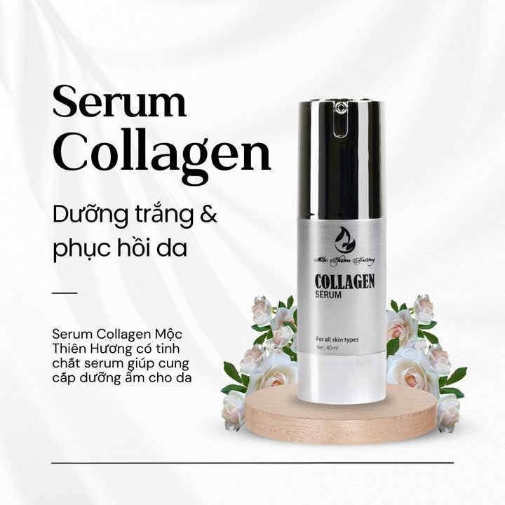 Serum Collagen Chống Lão Hóa, Căng Bóng Da - Mộc Thiên Hương