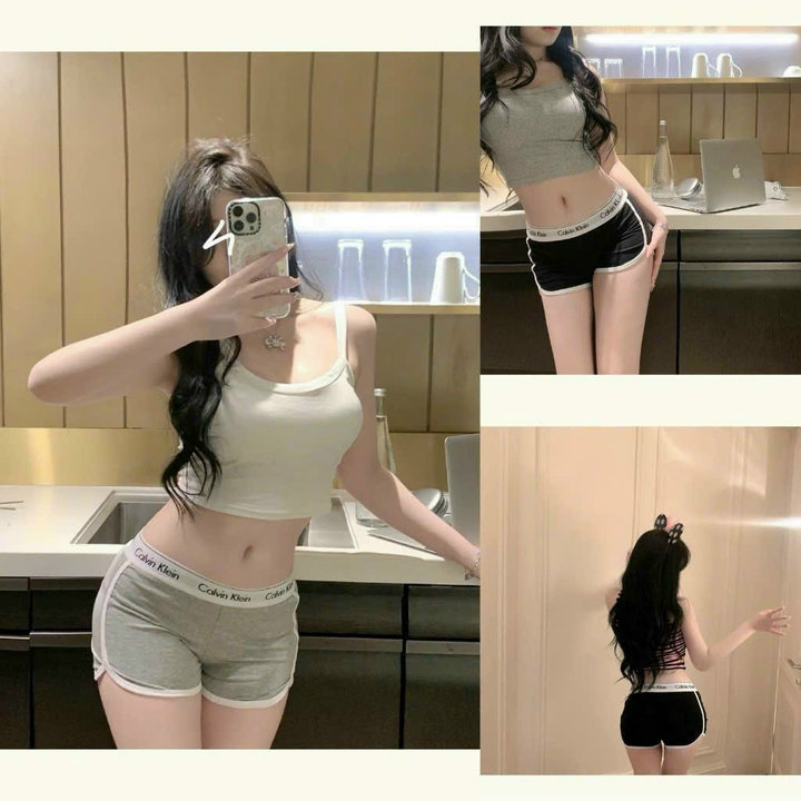 Quần Đùi Ck Hot Hit Cá Tính Từ 40-70kg Dành Cho Nữ