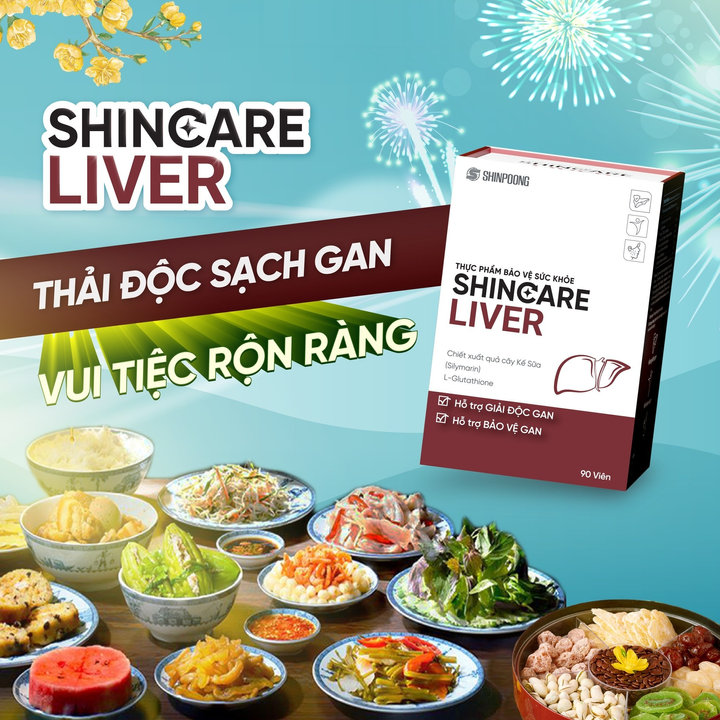 Alternative view of [hộp 90v] Viên Uống Bảo Vệ Gan, Hỗ Trợ Thải Độc Gan, Mát Gan, Tăng Cường Chức Năng Gan Shincare Liver - Ginseng House