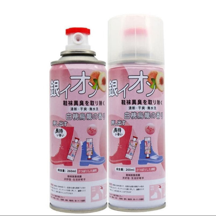 Xịt Chống Hôi Giầy, Chân Hương Đào