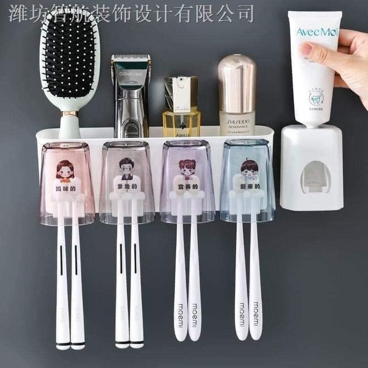 Alternative view of Bộ Nhả Kem Gồm Có (ống 4 Cốc Và 1 Ống Nhả Kem)