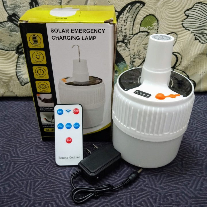Bóng Đèn Tích Điện Led- Kèm Điều Khiển Và Sạc 100w