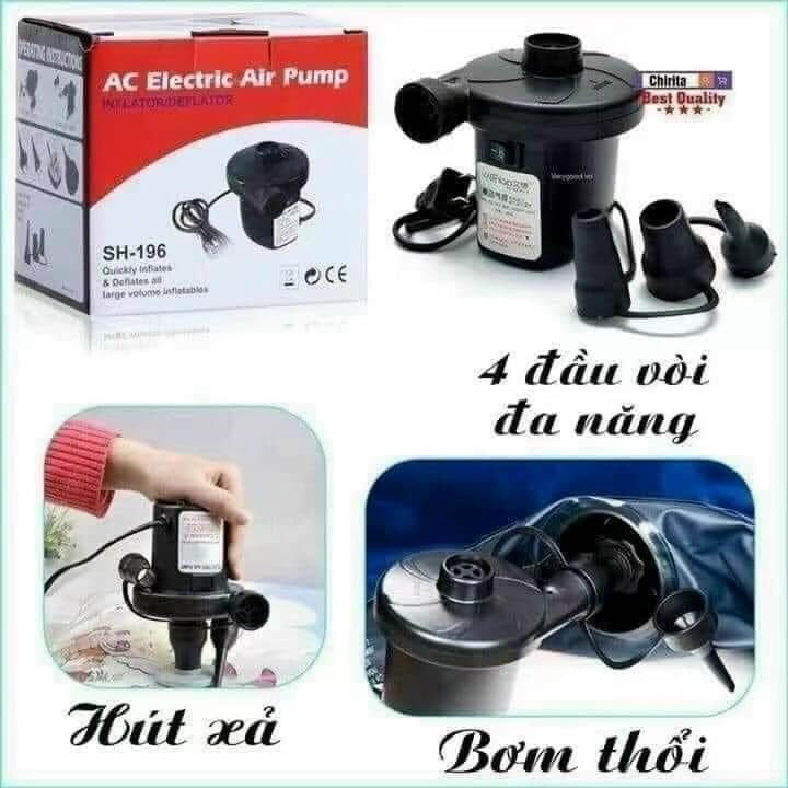 Alternative view of Bơm Điện Mini 2 Chiều - Màu Đen Tiện Ích