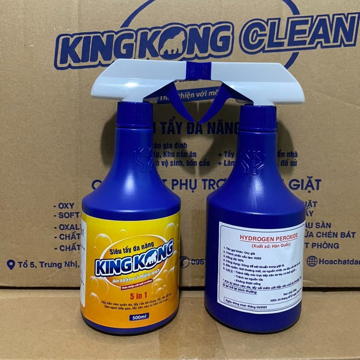 Bộ 2 Chai Siêu Tẩy Đa Năng King Kong