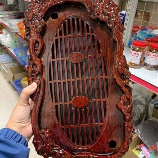Khay Trà Tùng Nhựa Giả Gỗ