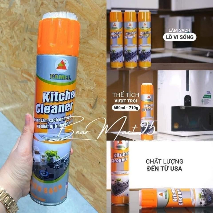 Chai Xịt Bếp Bọt Tuyết Kitchen Cleaner