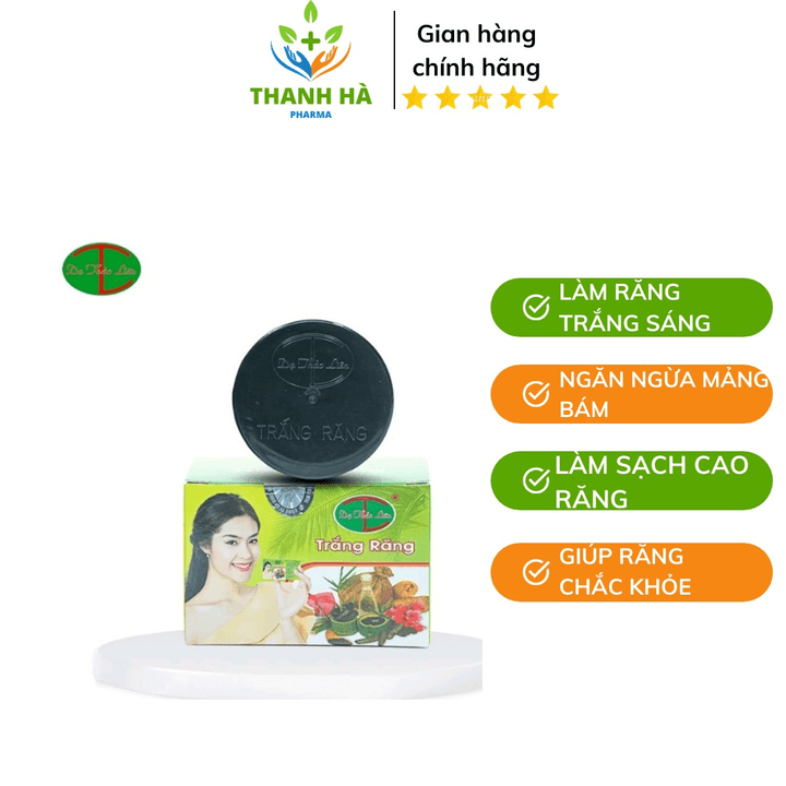 Bột Trắng Răng 100% Thảo Dược Thiên Nhiên Làm Trắng Răng,ngừa Mảng Bám 25g - Dạ Thảo Liên