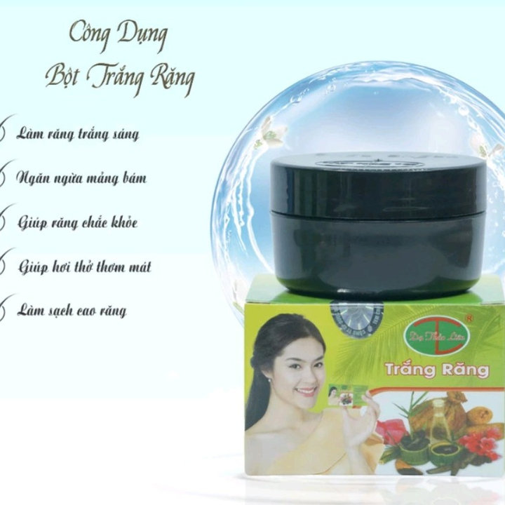 Alternative view of Bột Trắng Răng 100% Thảo Dược Thiên Nhiên Làm Trắng Răng,ngừa Mảng Bám 25g - Dạ Thảo Liên