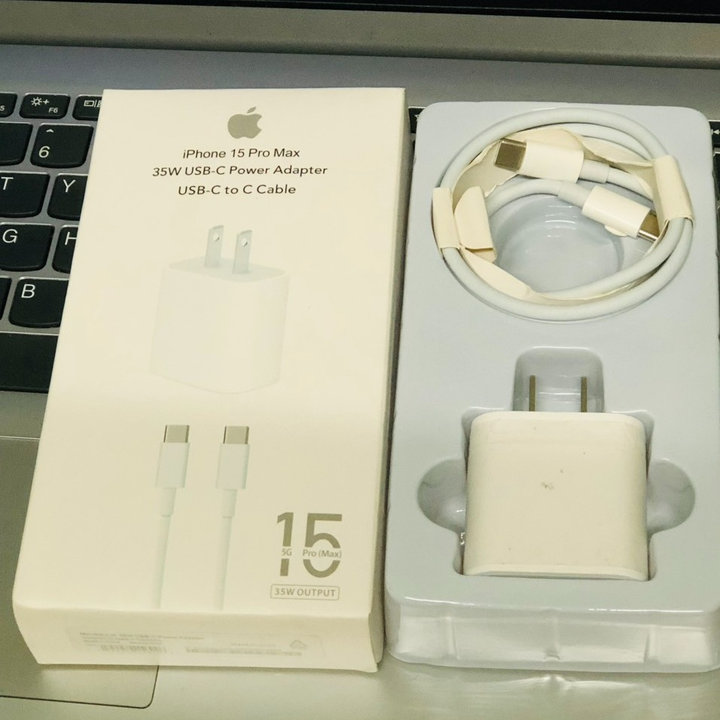 Alternative view of Bộ Sạc Nhanh Iphone 35w Cổng Type C - Silver