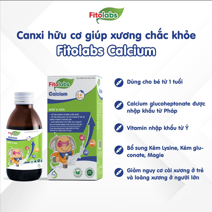 Alternative view of Canxi Hữu Cơ Giúp Xương Răng Chắc Khoẻ Cho Bé Từ 1 Tuổi