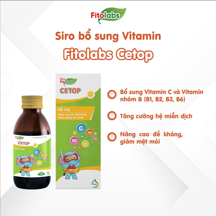 Alternative view of Vitamin Tổng Hợp Siro Fitolabs Cetop