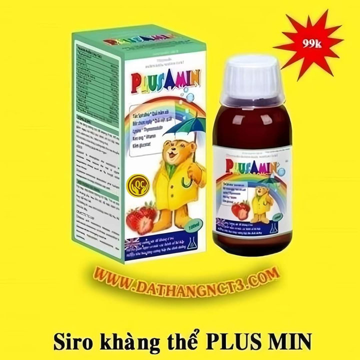 Siro Miễn Dịch Tăng Sức Đề Kháng Plus Min - Halifa