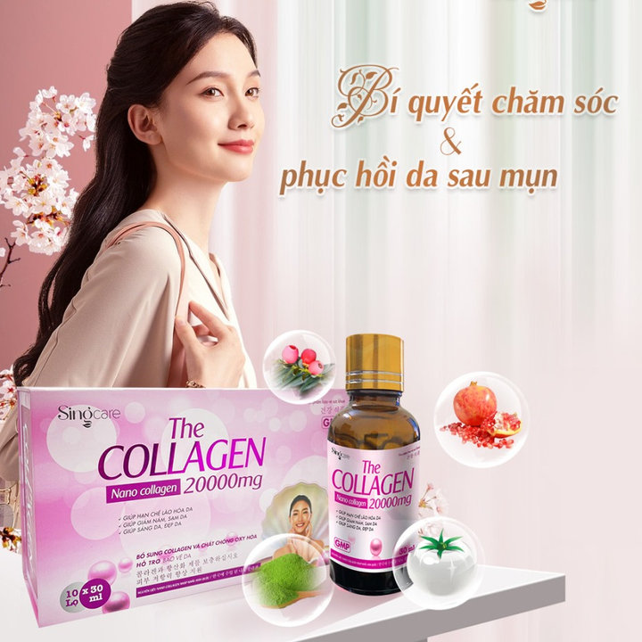 Alternative view of Combo 2 Hộp The Collagen 20000mg Giảm Nám Da,sạm Da, Chống Lão Hóa,sáng Da, Đẹp Da - Singcare