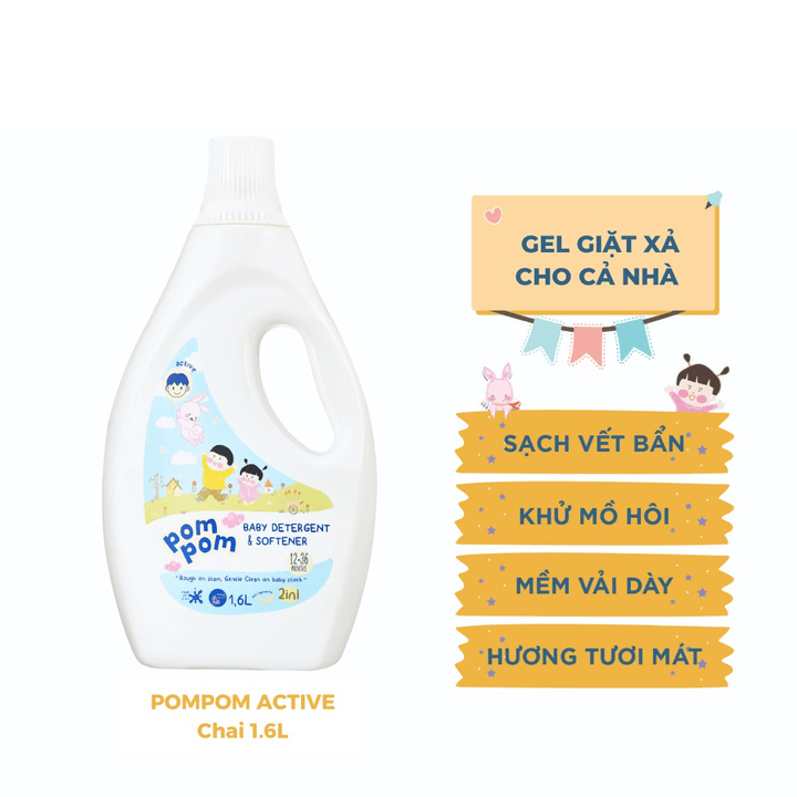 Alternative view of [thùng 4 Chai] - Dành Cho Cả Nhà - Gel Giặt Xả 2in1"lành" - Sạch Sâu Vết Bẩn - Dưỡng Mới Vải - Lưu Hương Tích Hợp Kháng Khuẩn An Toàn Cho Đồ Lót