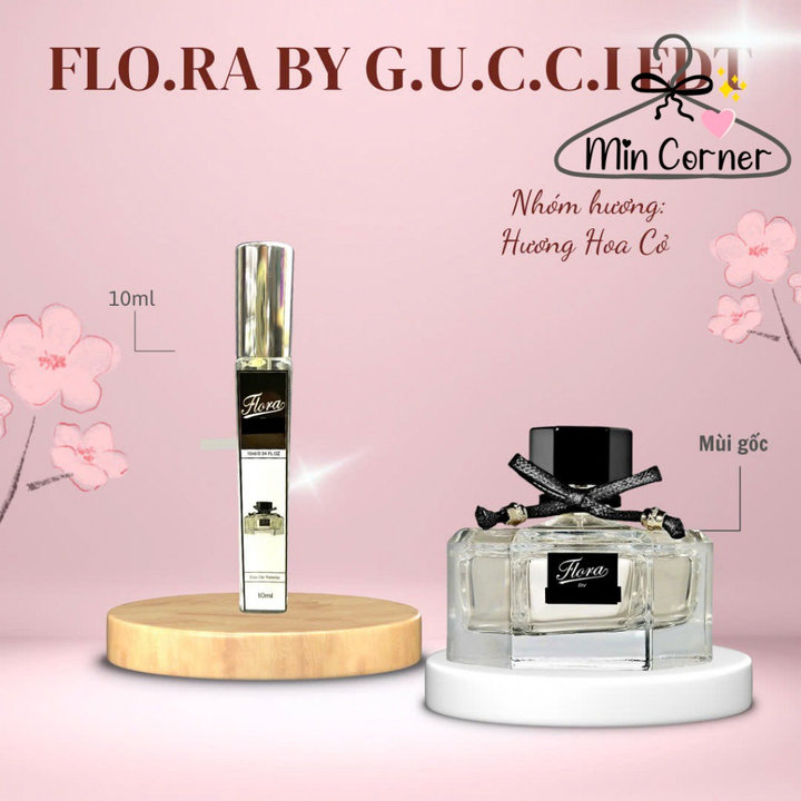 Tinh Dầu Nước Hoa Nữ Dạng Xịt 10ml Flo.ra By G.u.c.c.i Edt Mpf4 - Min Corner