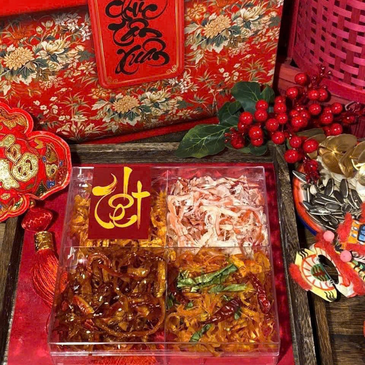 Alternative view of Set Khô Tứ Vị, Vạn Sự Như Ý, Món Quà Ý Nghĩa 400g - Winnie House
