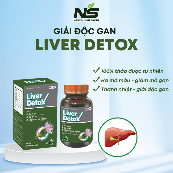 Alternative view of Giải Độc Gan Bổ Gan Tăng Cường Chức Năng Gan Liver Detox - Nguyên Sinh Group