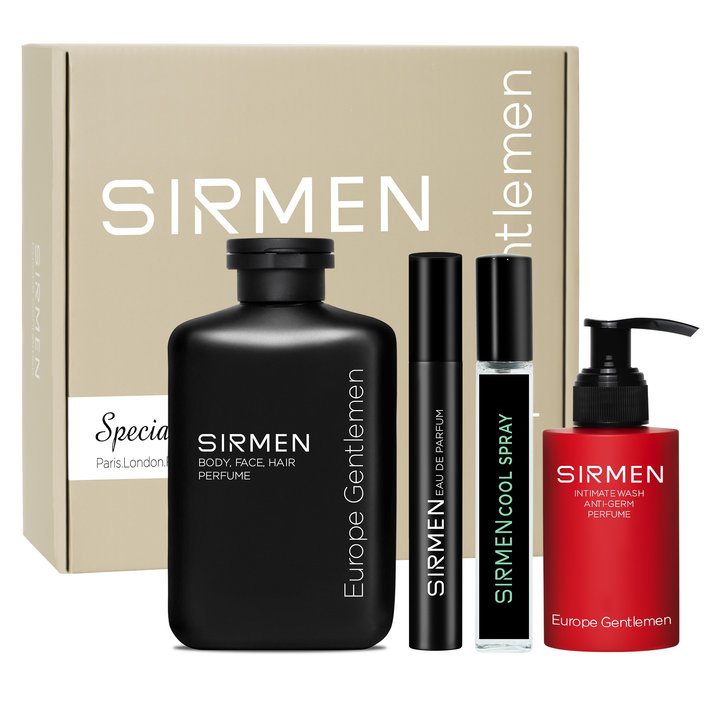 Giftbox Combo Liverpool Europe Gồm Sữa Tắm 350g, Nước Hoa 10ml, Xịt Thơm Miệng 10ml Và Dung Dịch Vệ Sinh Nam 100g - Sirmen