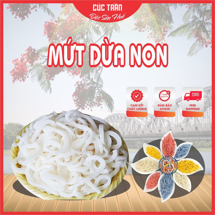Mứt Dừa Non Thanh Điệp Sợi Đũa 500g Ctb617 - Bechip