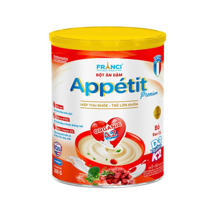 Alternative view of Bột Ăn Dặm Appétit- Bò Rau Củ
