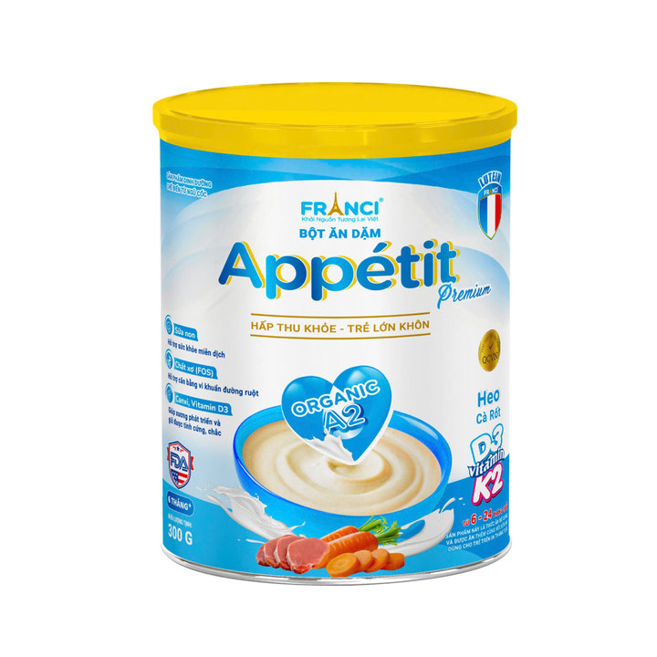 Alternative view of Bột Ăn Dặm Appétit- Heo Cà Rốt