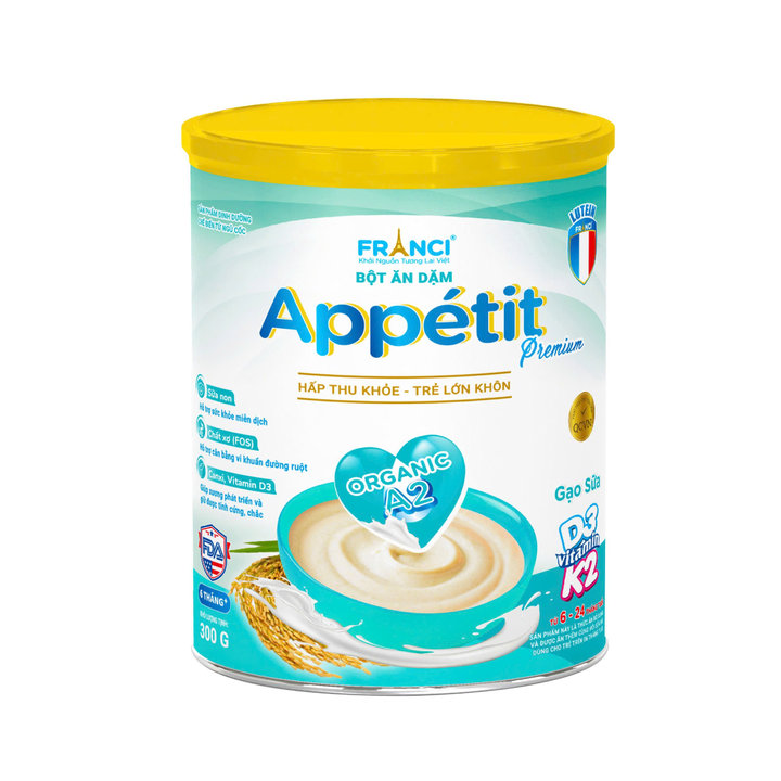 Alternative view of Bột Ăn Dặm Appétit- Gạo Sữa