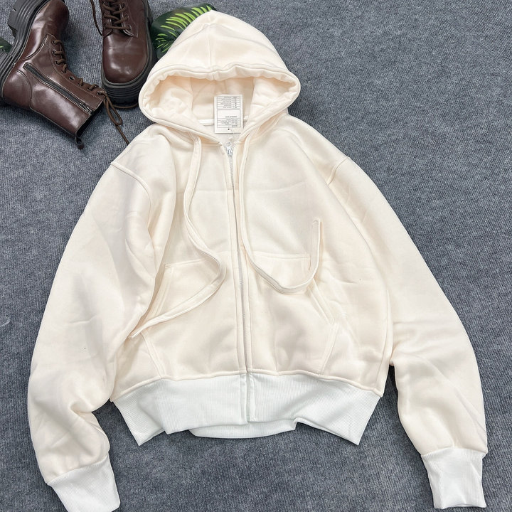 Alternative view of Áo Khoác Nỉ Nữ Nhiều Màu Phối Trơn Chống Nắng Cao Cấp - Htm Fashion