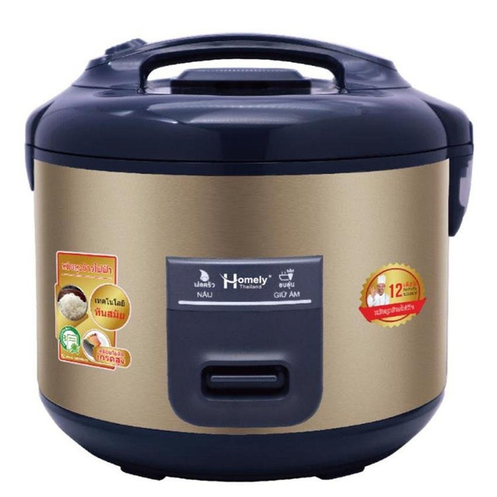 Alternative view of Nồi Cơm Điện Thái Lan Homely Dung Tích 3.2l Lòng Nồi Giữ Nhiệt Lâu - Bảo Hành 12 Tháng Cooker Nấu Ăn