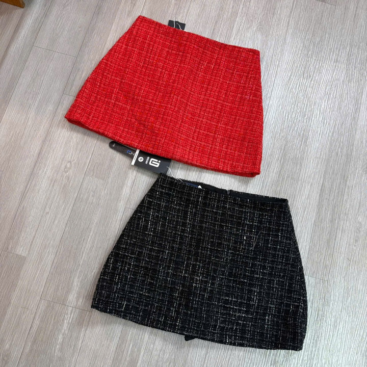 Chân Váy Chữ A Vải Dạ - Lê Phương Boutique