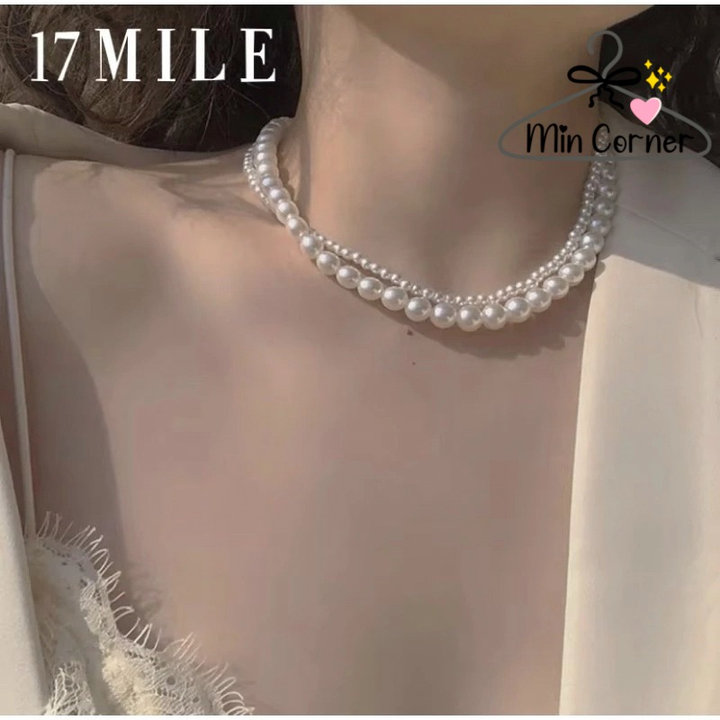 Phụ Kiện Vòng Cổ Gồm 2 Dây Sang Chảnh Mpk140 - Min Corner