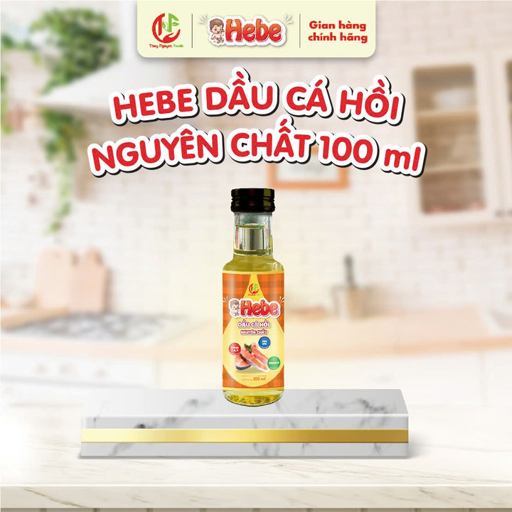 Alternative view of Dầu Cá Hồi Nguyên Chất 100ml - Hebe