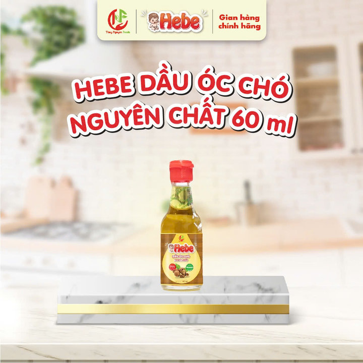 Dầu Óc Chó Nguyên Chất 60ml - Hebe