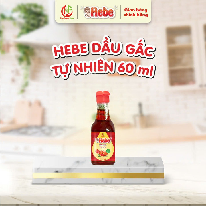 Alternative view of Dầu Gấc Tự Nhiên 60ml - Hebe