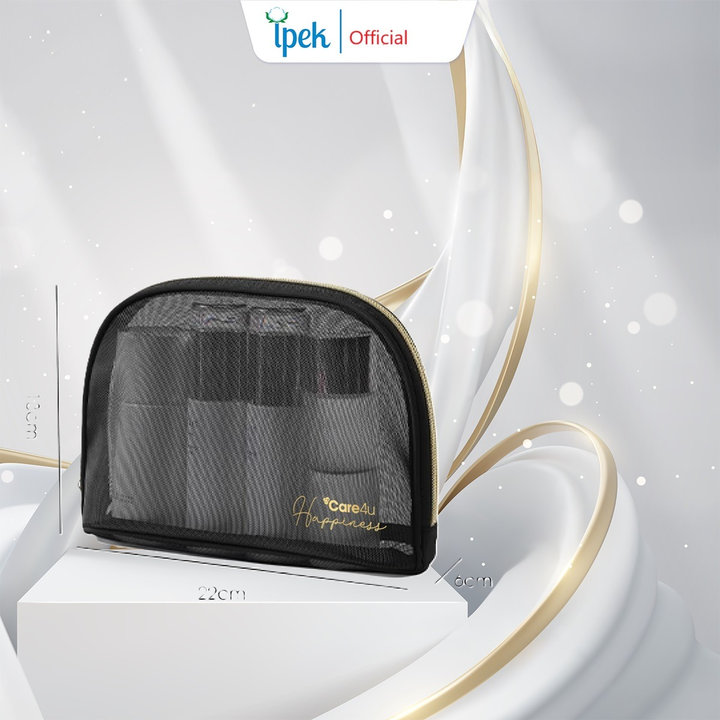 Túi Đựng Mỹ Phẩm Cao Cấp Care4u 22x6x13 Cm