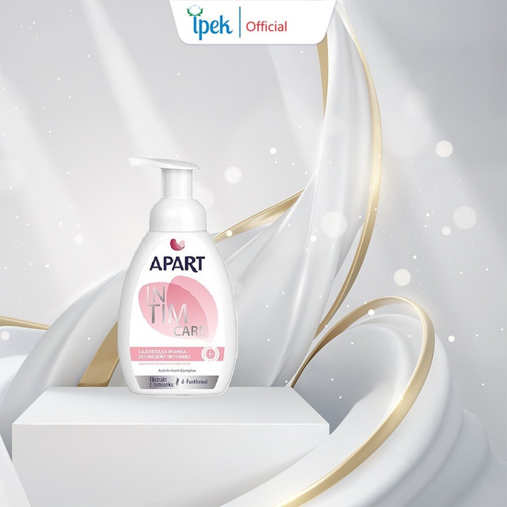 Dung Dịch Vệ Sinh Phụ Nữ Tạo Bọt Dịu Da, Kháng Khuẩn Chiết Xuất Hoa Cúc 300ml- Apart