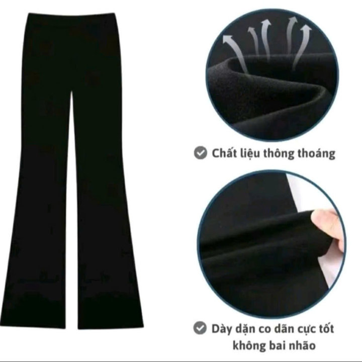 Alternative view of Tổng Hợp Các Mẫu Quần Ống Rộng Phom To Cạp Chun Nhiều Mẫu Đa Dạng